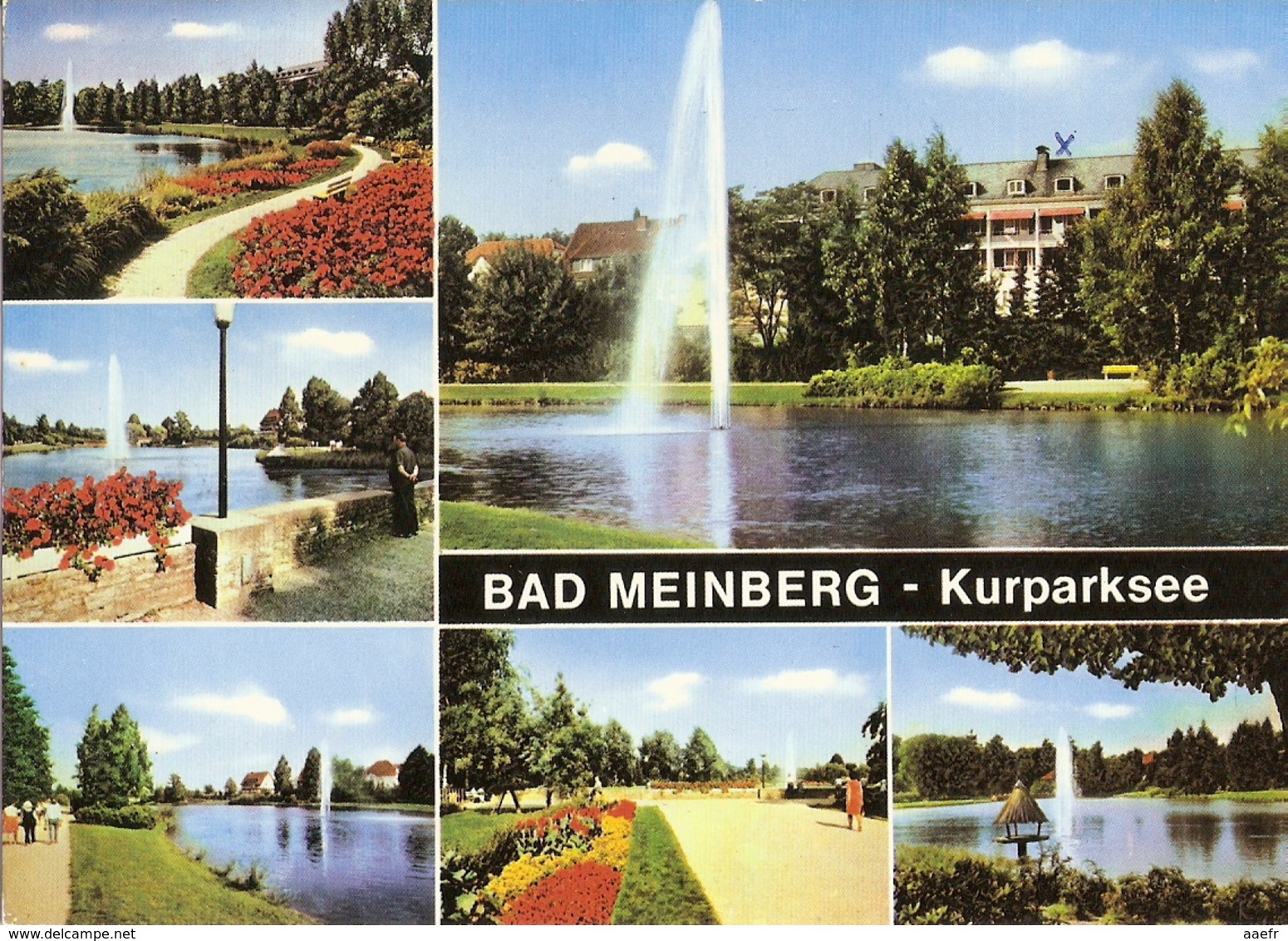 CP Allemagne 1974 - Bad Meinberg, Multi-vues -  Rhénanie Du Nord-Westphalie - Bad Meinberg