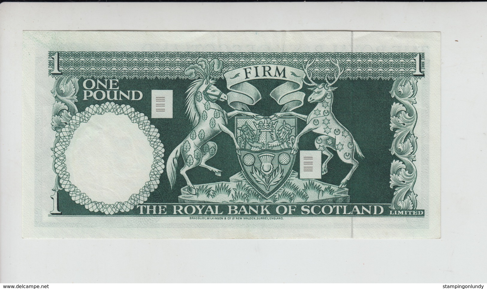 AB260 Royal Bank Of Scotland £1 Note 15th July 1970 #A/52 862192. Free UK P+p! - 1 Pound