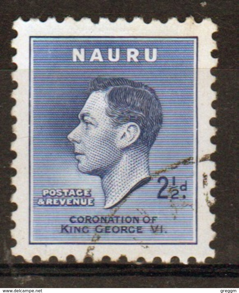 Nauru Single 2½d Stamp From 1937 Coronation Set. - Nauru