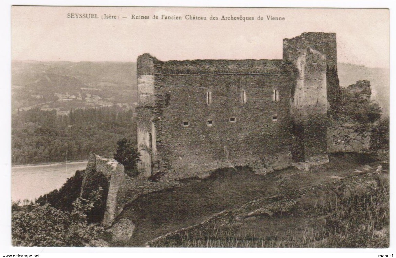 Q440 - Seysuuel - Ruines De L'ancien Château Des Archevêques De Vienne - Other & Unclassified