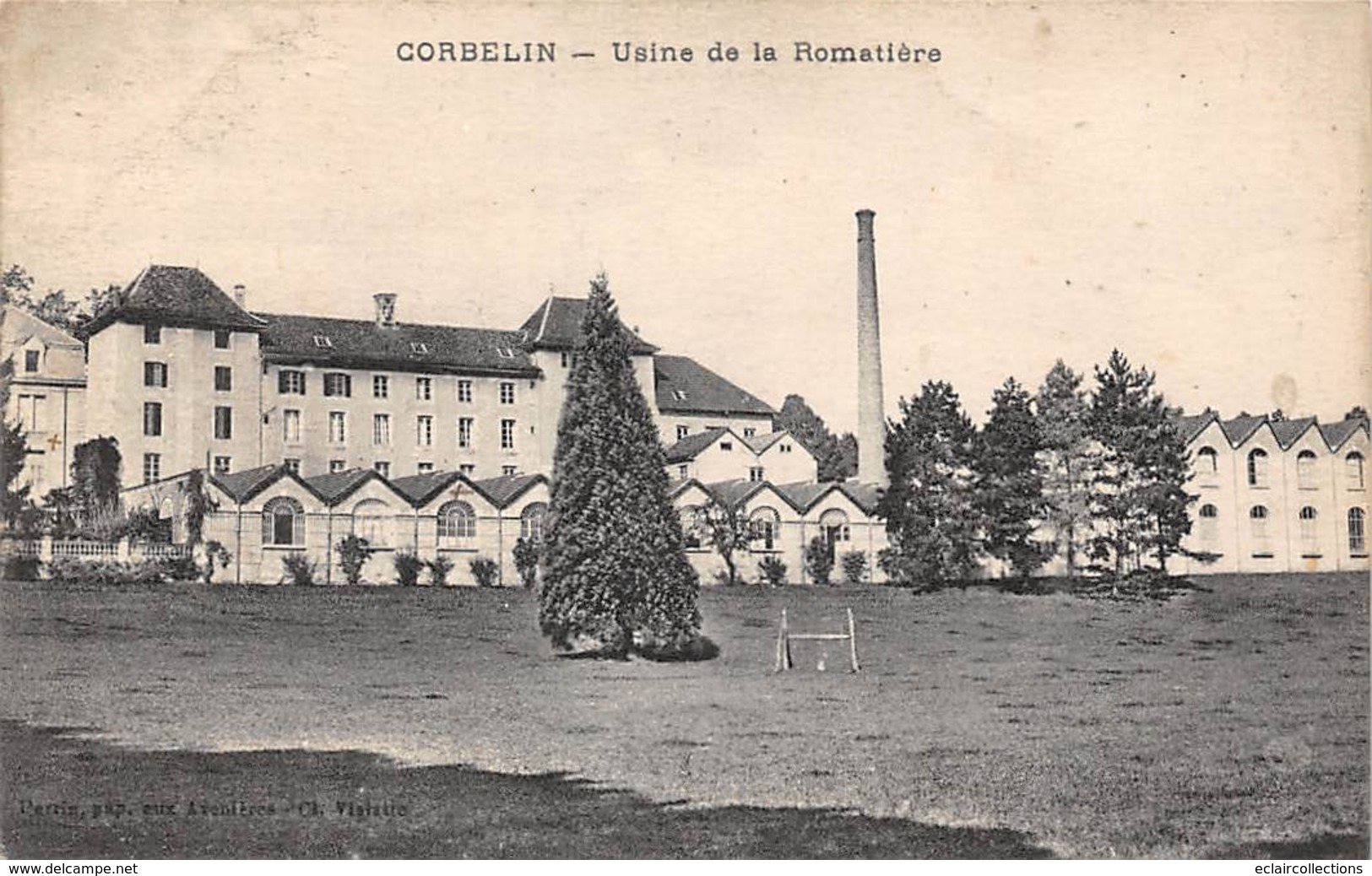 Corbelin       38       Usine De La Romatière     Textile    (voir Scan) - Corbelin