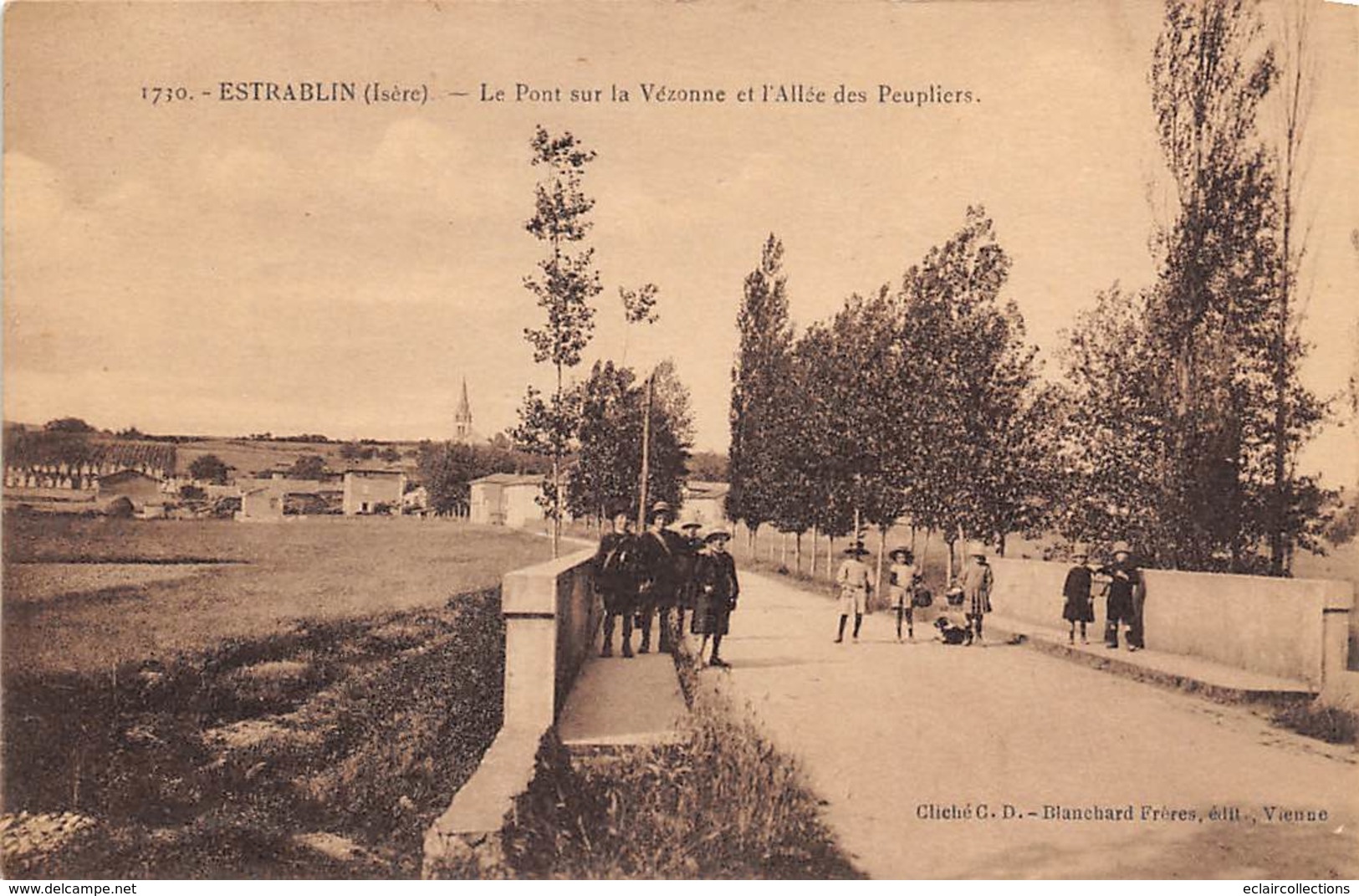 Estrablin          38         Pont Sur La Vézonne     (voir Scan) - Other & Unclassified