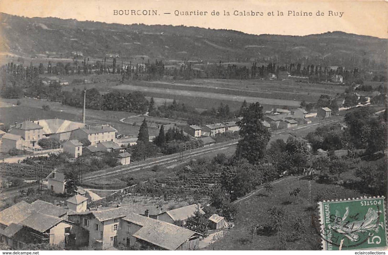 Bourgoin               38         Quartier De La Calabre Et La Plaine De Ruy   (voir Scan) - Bourgoin