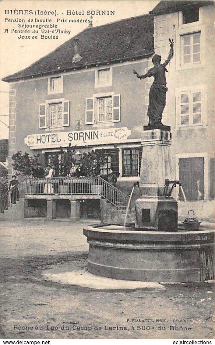 Hières            38         Hôtel Sornin            (voir Scan) - Sonstige & Ohne Zuordnung