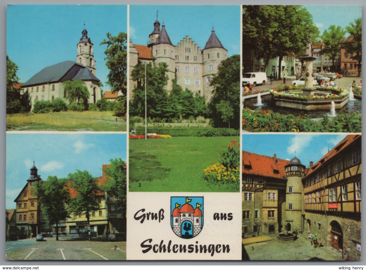 Schleusingen - Mehrbildkarte 2 - Schleusingen