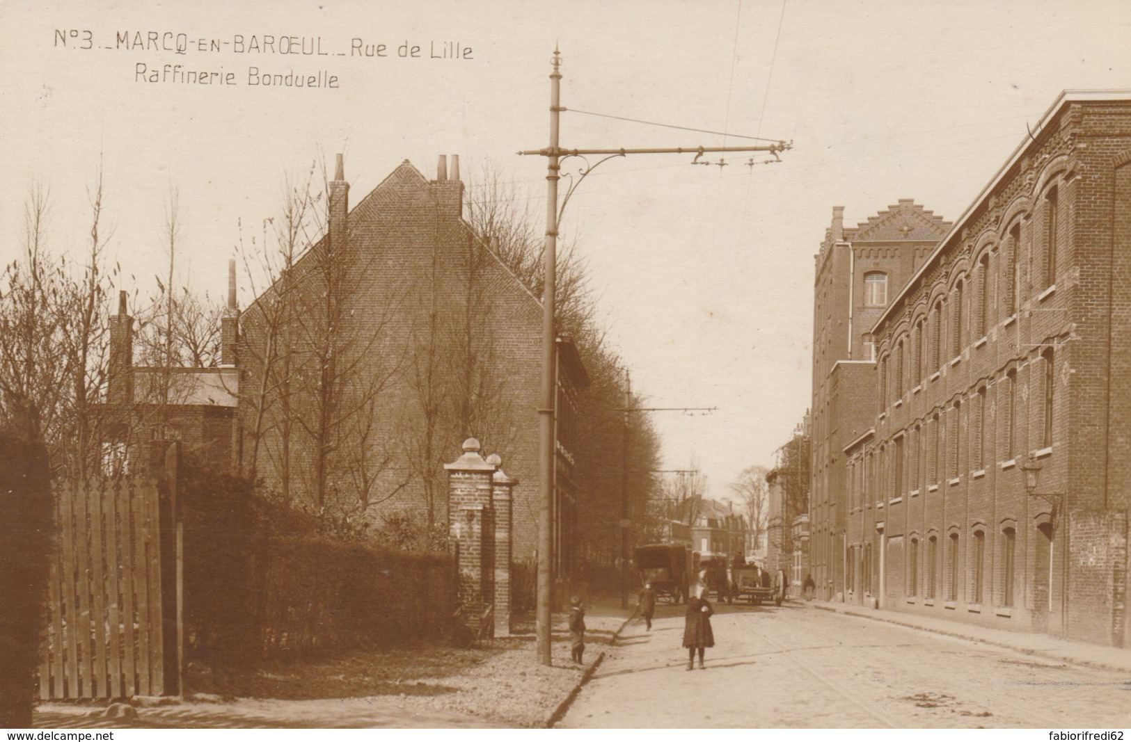 CARTOLINA NON VIAGGIATA 1919 MARCQ EN BAROEUL FRANCIA (TY2175 - Marcq En Baroeul