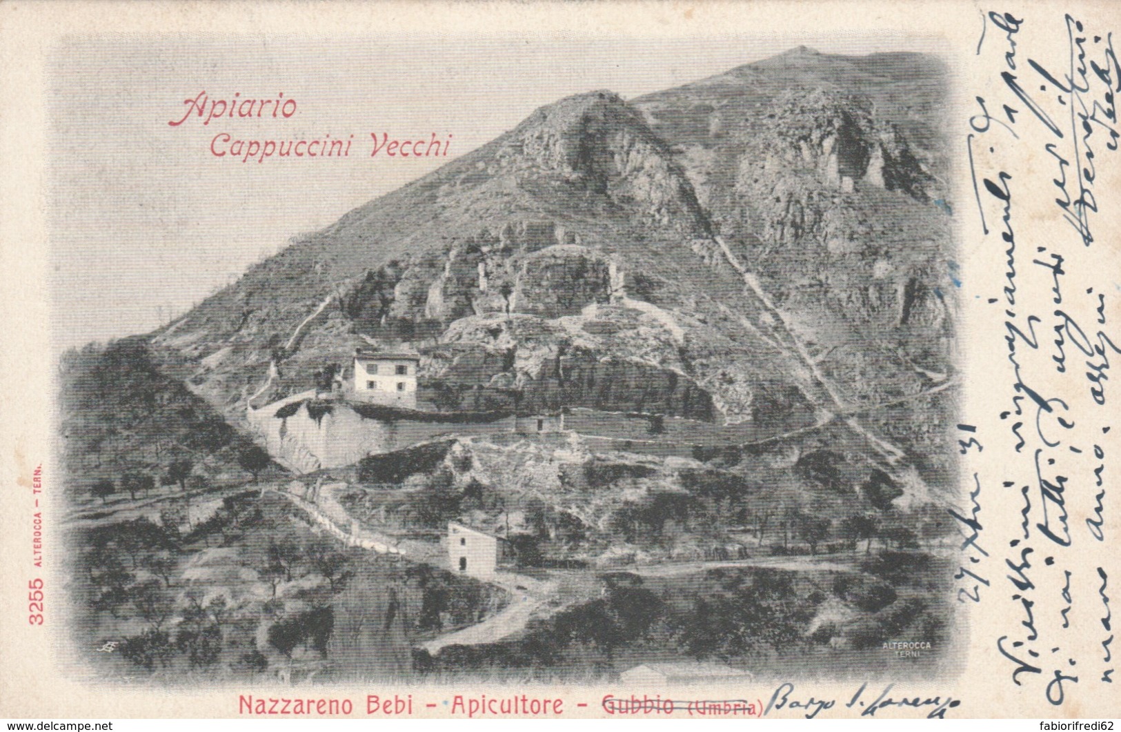 CARTOLINA VIAGGIATA 1931 GUBBIO  (TY2084 - Sonstige & Ohne Zuordnung