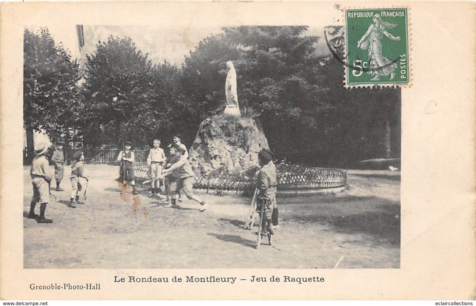 Corenc         38       Rondeau De Montfleury . Chemin De La Croix De Montfleury   Jeu De Raquettes      (voir Scan) - Other & Unclassified