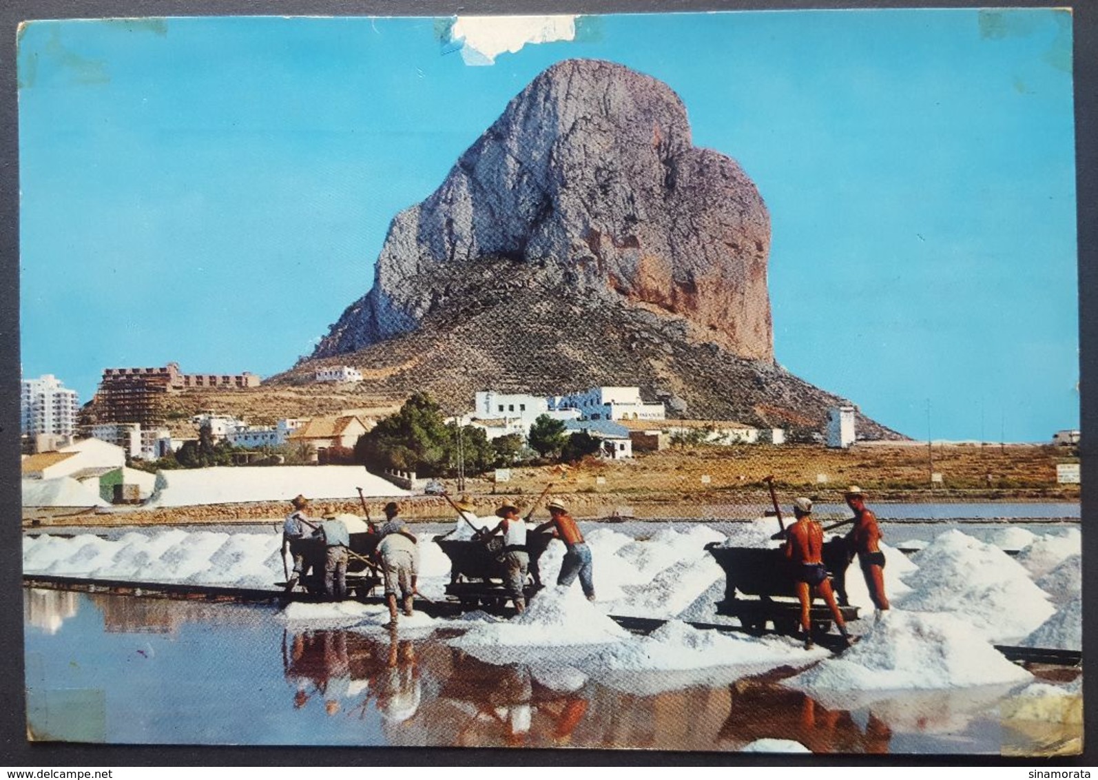 Spain - Calpe. Alicante. Rock Of Ifach From The Salt Beds. - Alicante