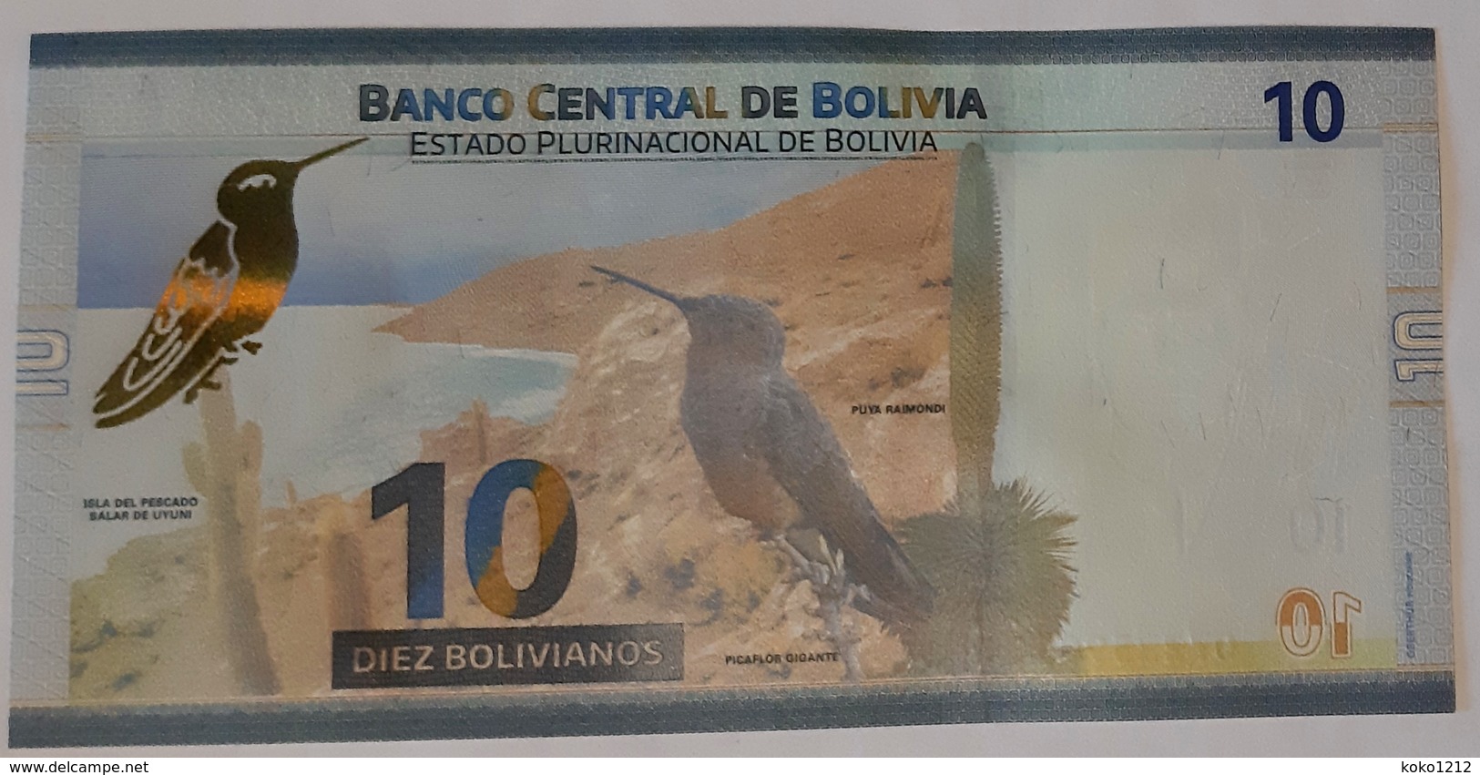 Bolivia - 10 Bolivianos - New Familly - N.D. - UNC - Bolivien