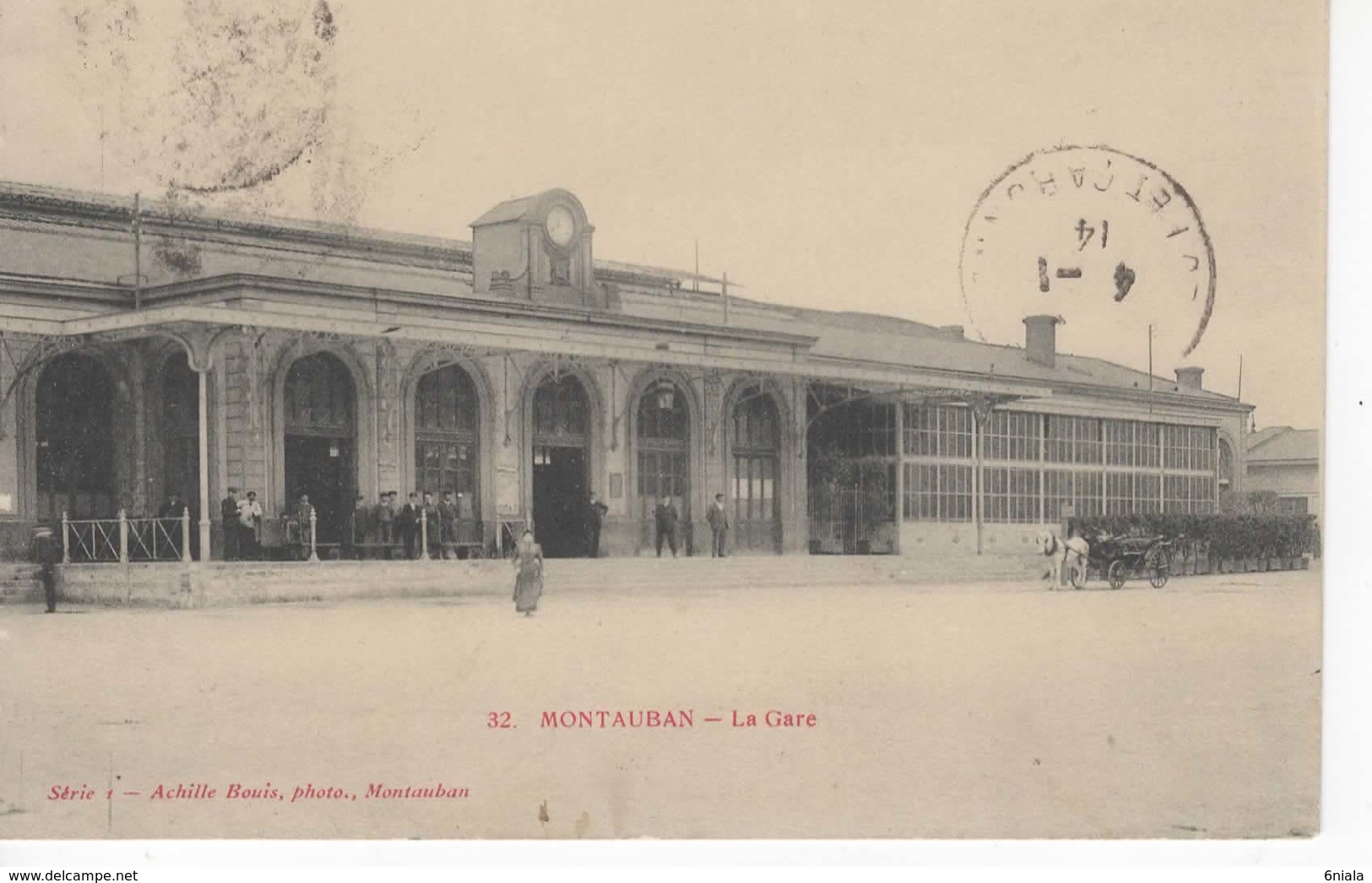 470 82 MONTAUBAN      LA GARE  (calèche Cheval) - Montauban