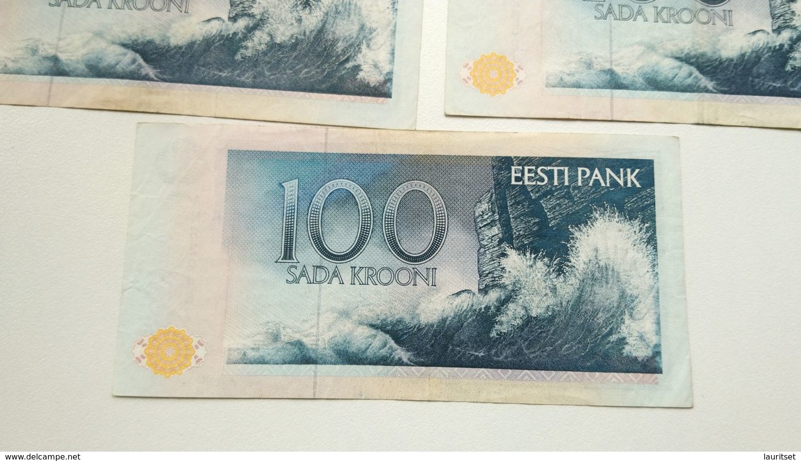 Estland Estonia 100 Krooni 1992 Banknote different series AL & AM & AN & AP & AQ