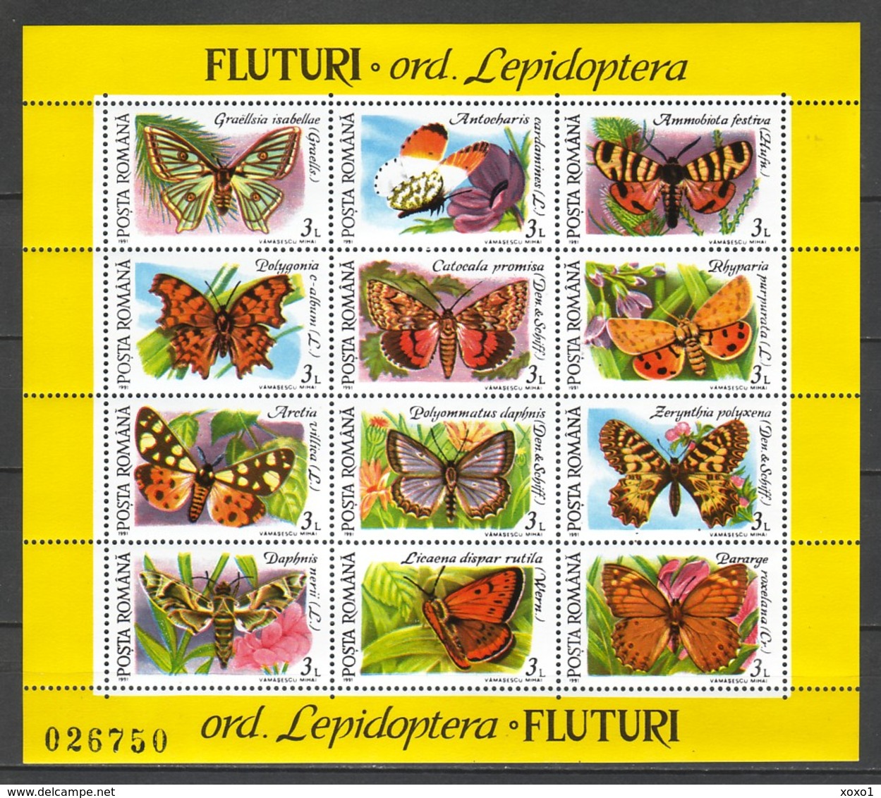 Romania 1991 MiNr. (Block 267 - 268) Rumänien Insects Butterflies 2 S/sh MNH** 10,00 € - Ungebraucht