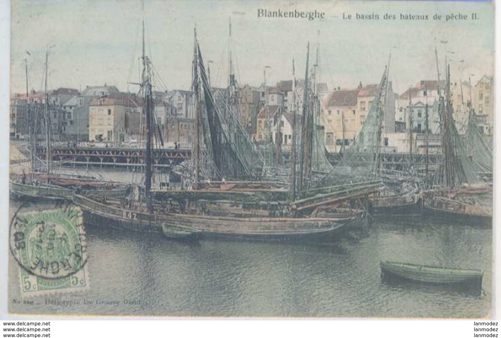 Etg Belgique Blankenberghe, Bassin Des Bateaux De Peche - Altri & Non Classificati