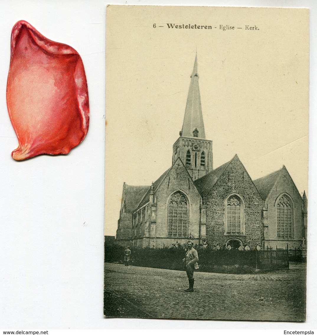 CPA - Carte Postale - Belgique - Westoleteren - Eglise - Kerk (I12550) - Vleteren