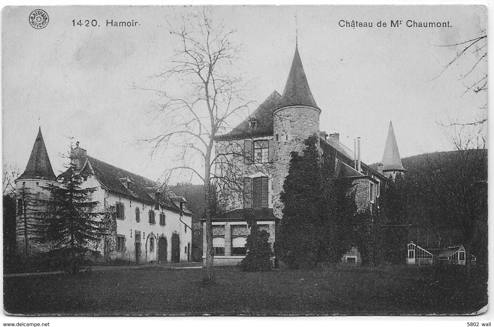 HAMOIR : Château De M. Chaumont - 1912 - Hamoir