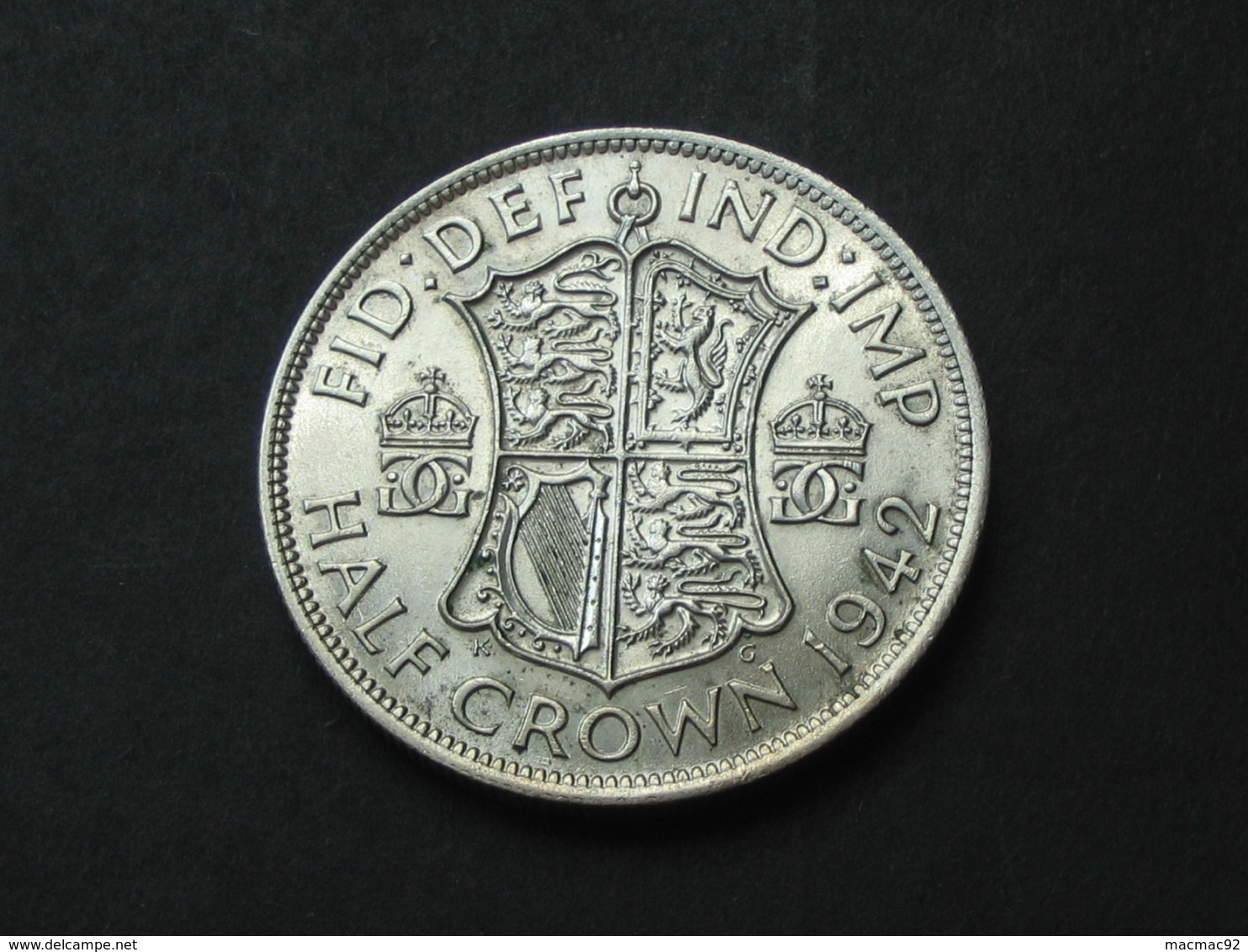 6 Pence 1942  Georgius V  - Great Britain - Grande Bretagne  ***** EN ACHAT IMMEDIAT ***** Très Belle Monnaie !!!! - K. 1/2 Crown