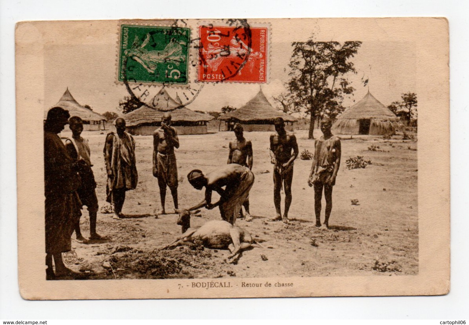 - CPA BODJÉCALI (Bénin) - Retour De Chasse 1917 - - Benin