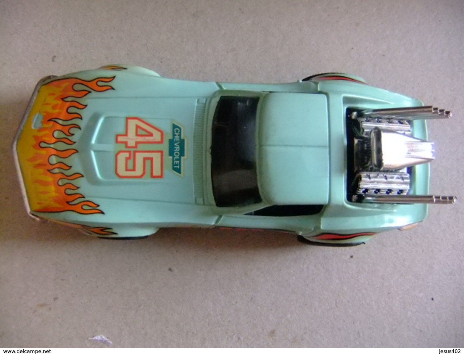 SCALEXTRIC EXIN CHEVROLET CORVETTE Azul Claro Ref.4050 - Scala 1:32