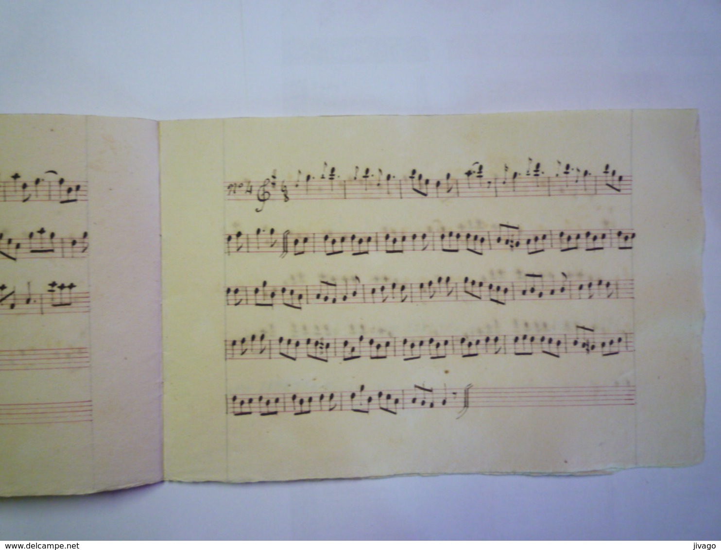 2020 - 5656  PARTITION MUSICALE MANUSCRITE : 2 Quadrilles - "Le Luthier De Vienne"  "Le Corsaire Noir" Par JULLIEN  1836 - Spartiti