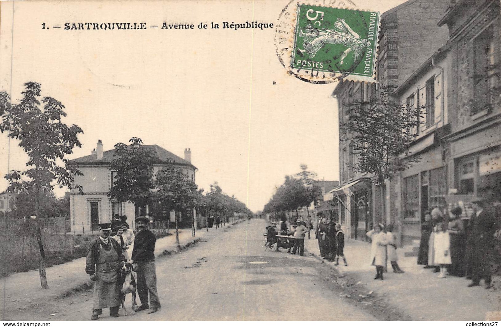 78-SARTROUVILLE- AVENUE DE LA REPUBLIQUE - Sartrouville
