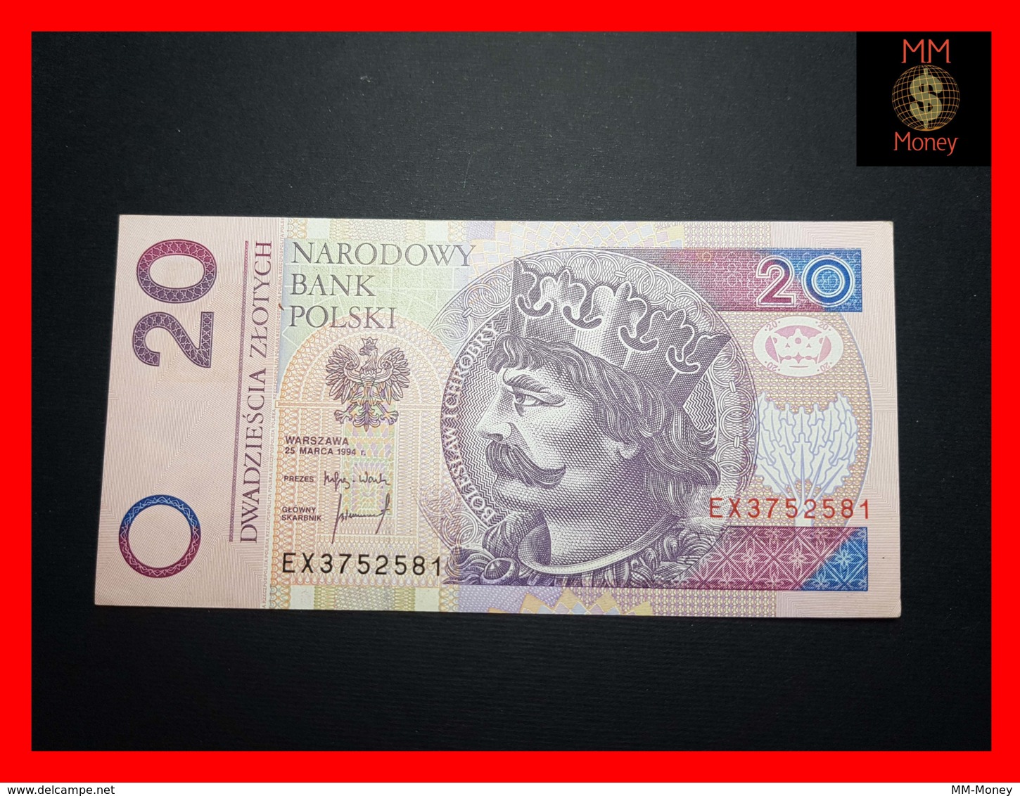 POLAND 20 Zlotych 25.3.1994  P. 174  AU - Poland