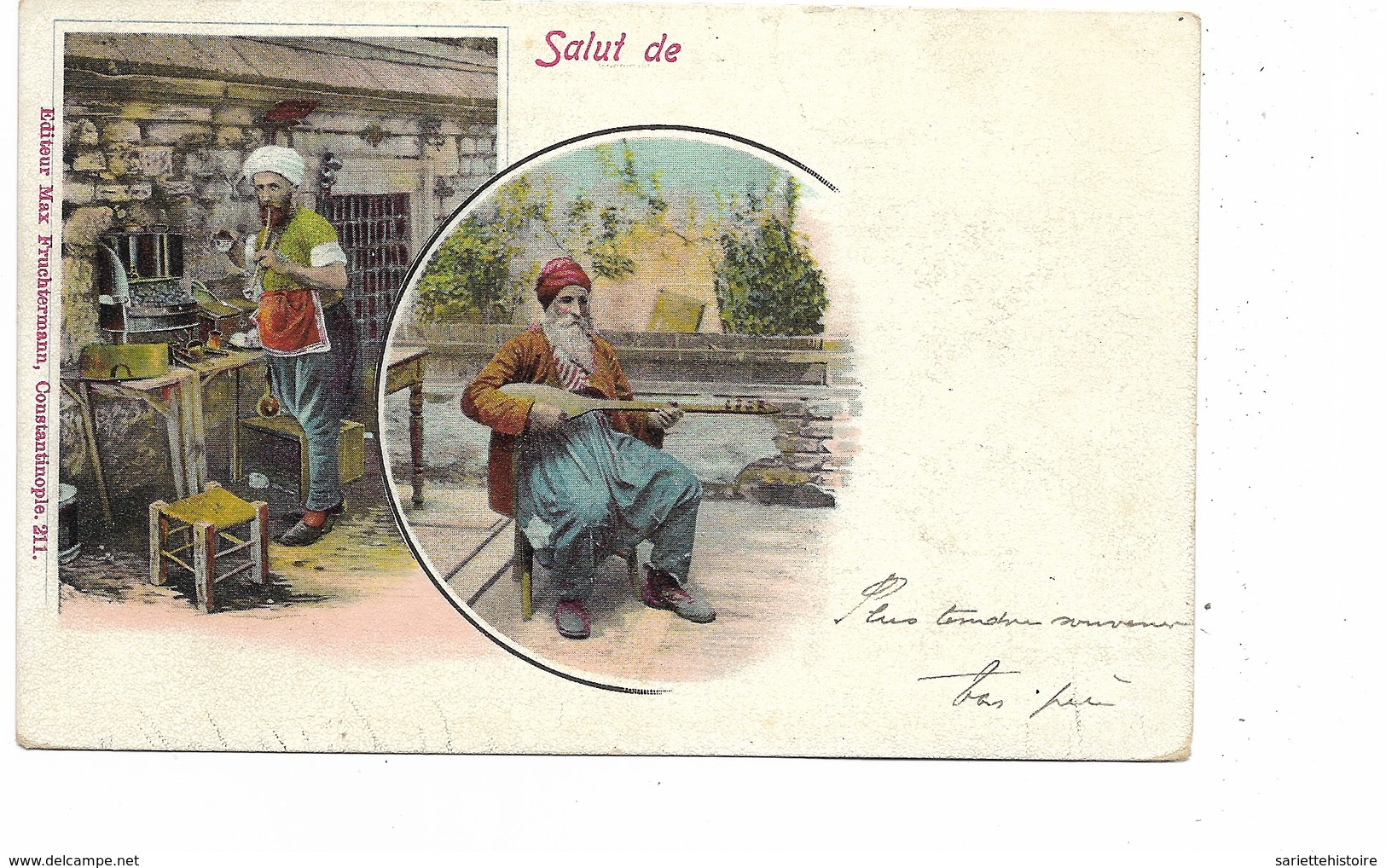 SH 0509. N° Yv. 91 (Paire) Obl. KADIKEUY + Divers Dont Constantinople-Galata S:CP Vers LOUVAIN (B) - Storia Postale