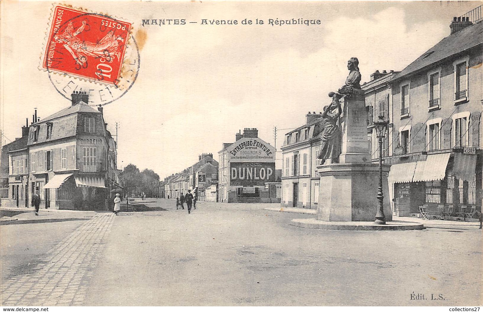 78-MANTES- AVENUE DE LA REPUBLIQUE - Mantes La Jolie