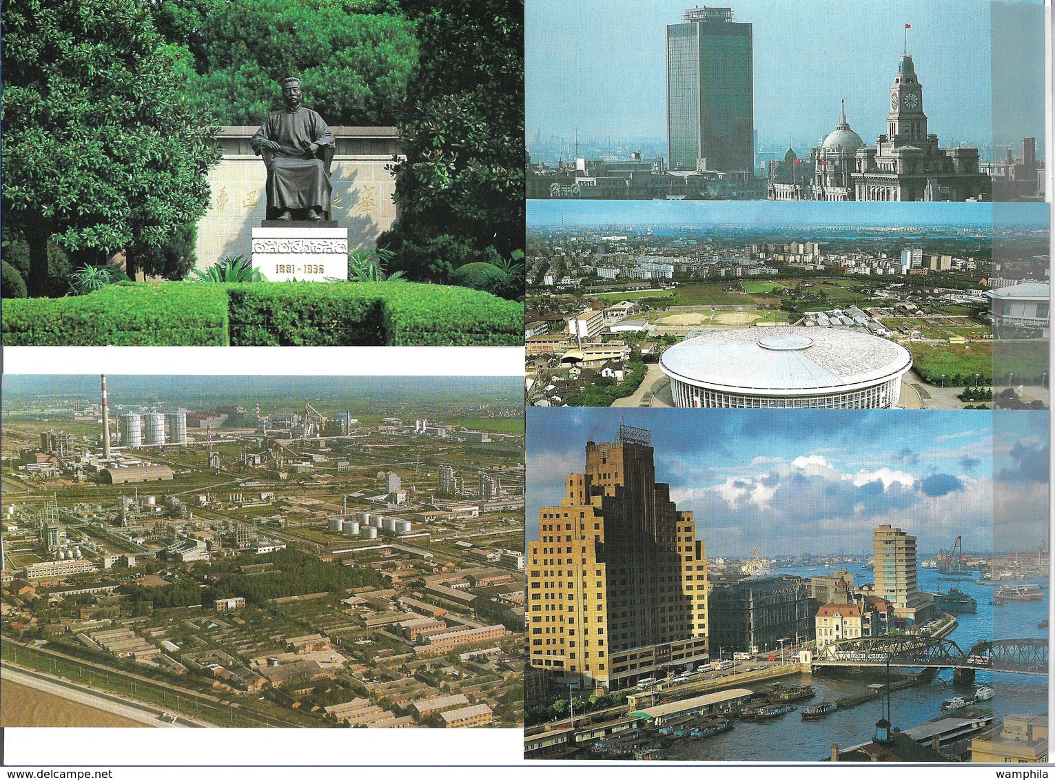 Chine Un Lot De 20 Cartes Neuves "Vue De Shangai"" - Cartes Postales