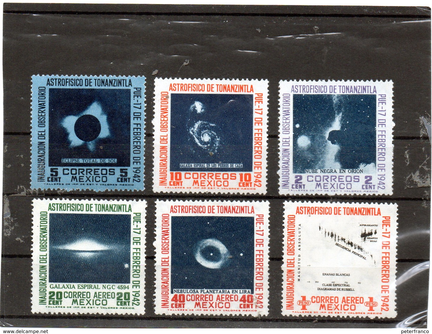 CG39 - 1942 Messico -  Osserrvatorio Astrofisico Di Tonanzintla - América Del Norte