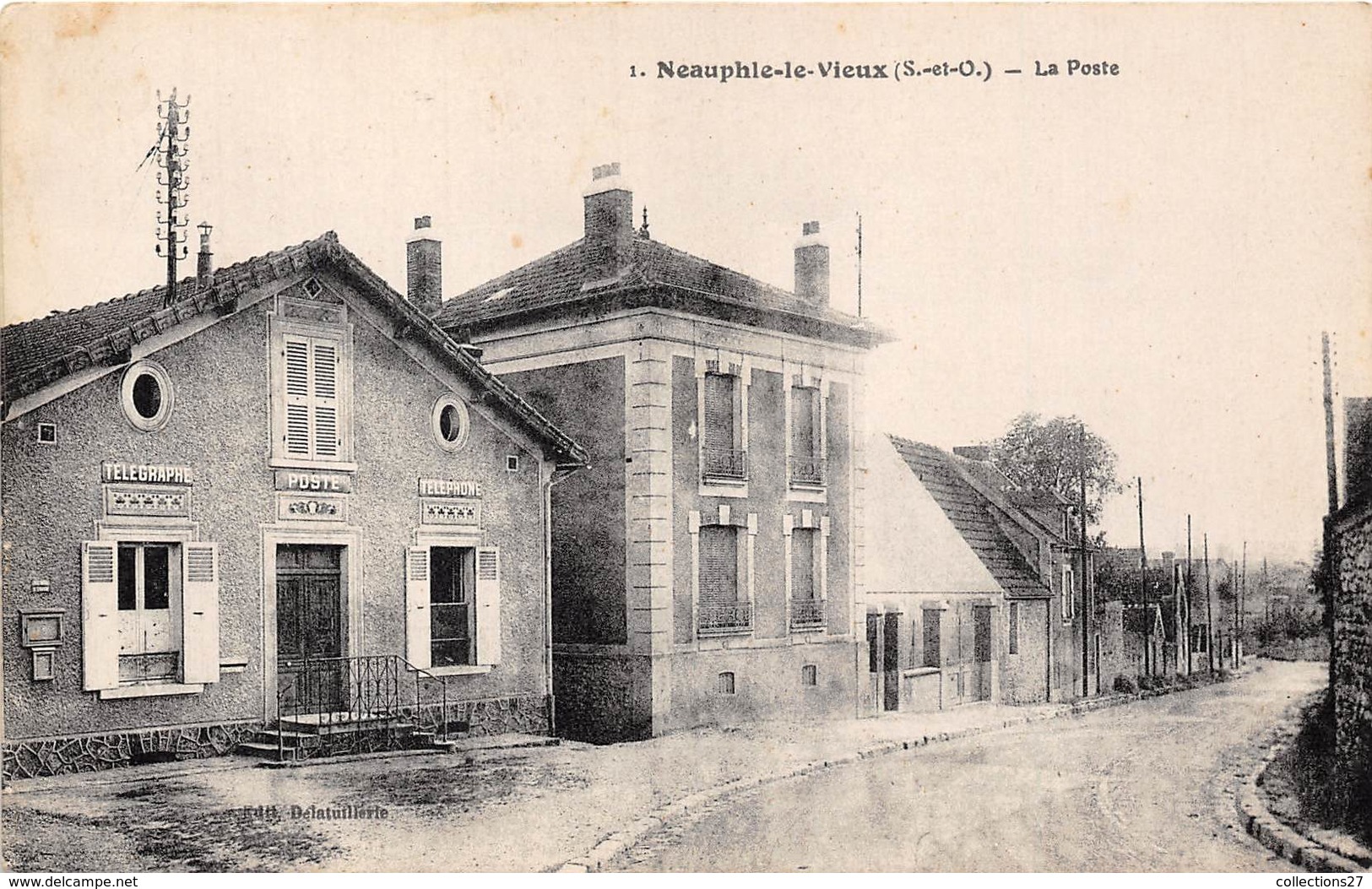 78-NEAUPHLE-LE-CHATEAU- LA POSTE - Neauphle Le Chateau