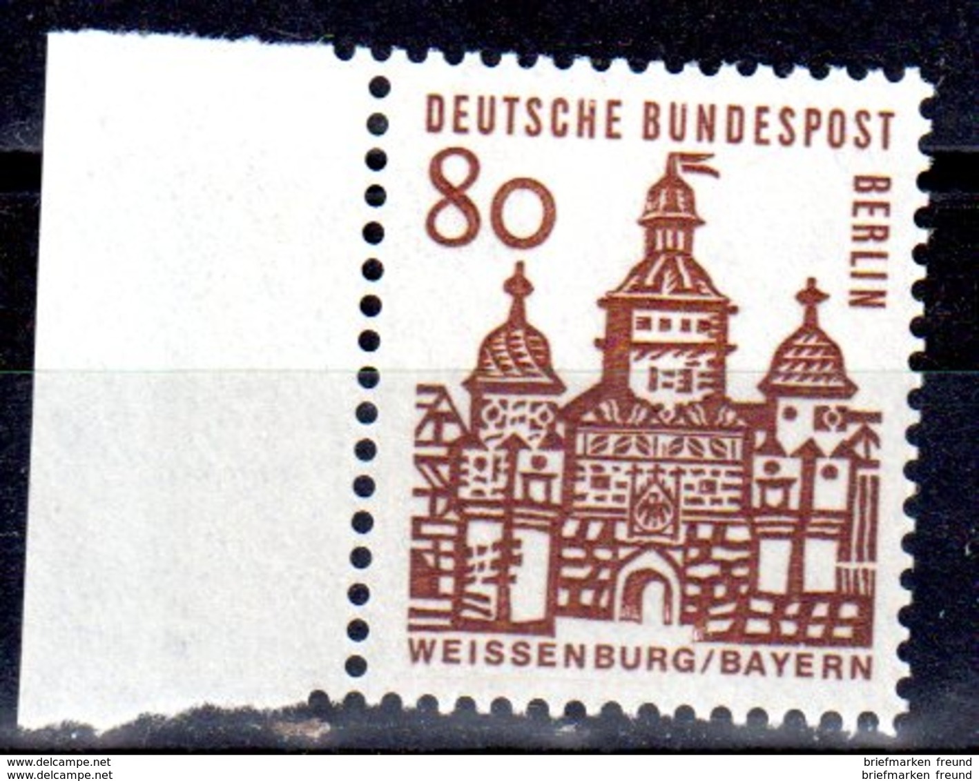 Berlin 1964 Mi. 249 ** Bauwerke Postfrisch (5553) - Unused Stamps