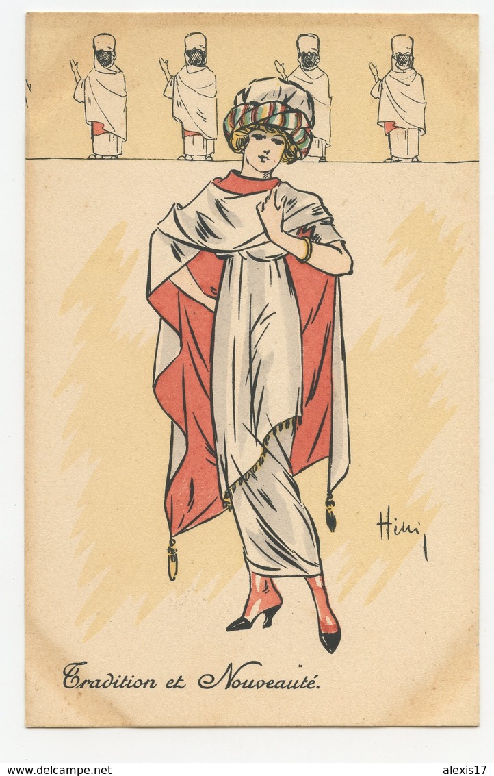 Helli ( Louis Icart ) Tradition Et Nouveauté.la Mode En 1911.chapeau.charme Et Glamour - Helli