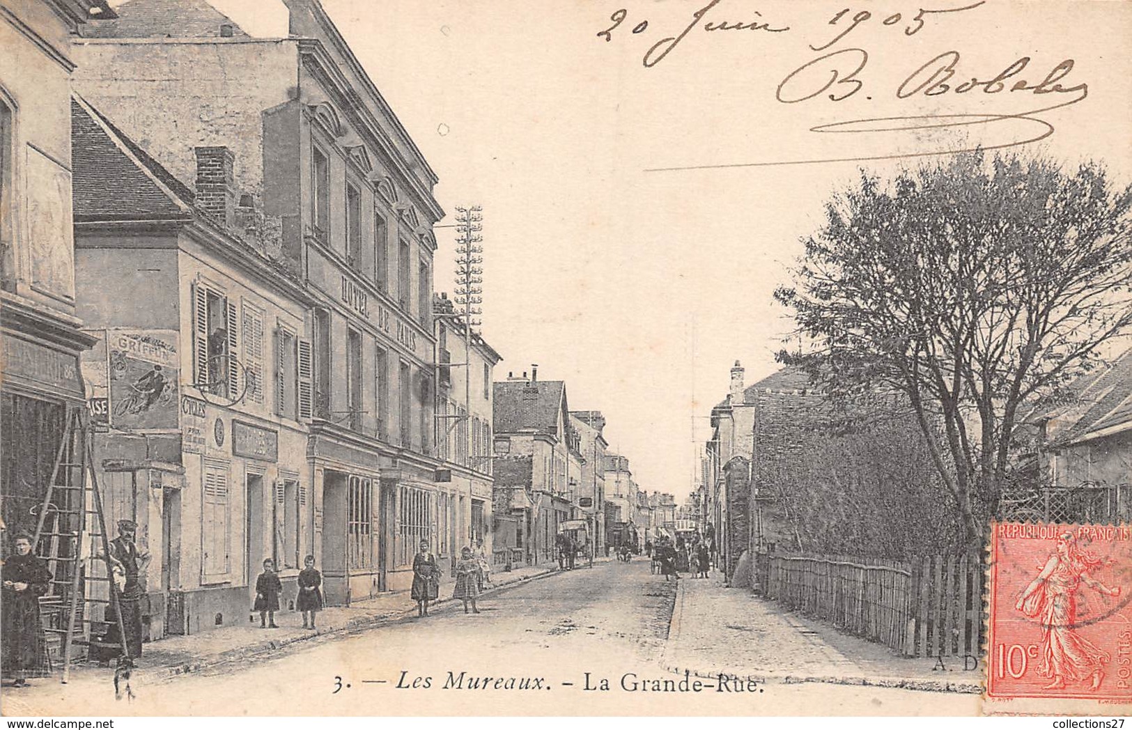 78-LES-MUREAUX- LA GRANDE RUE - Les Mureaux