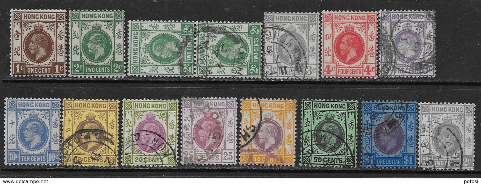 Hong Kong  15 TP Entre YT 118 Et 136 Neufs* Et Oblitérés (voir Description). - Used Stamps