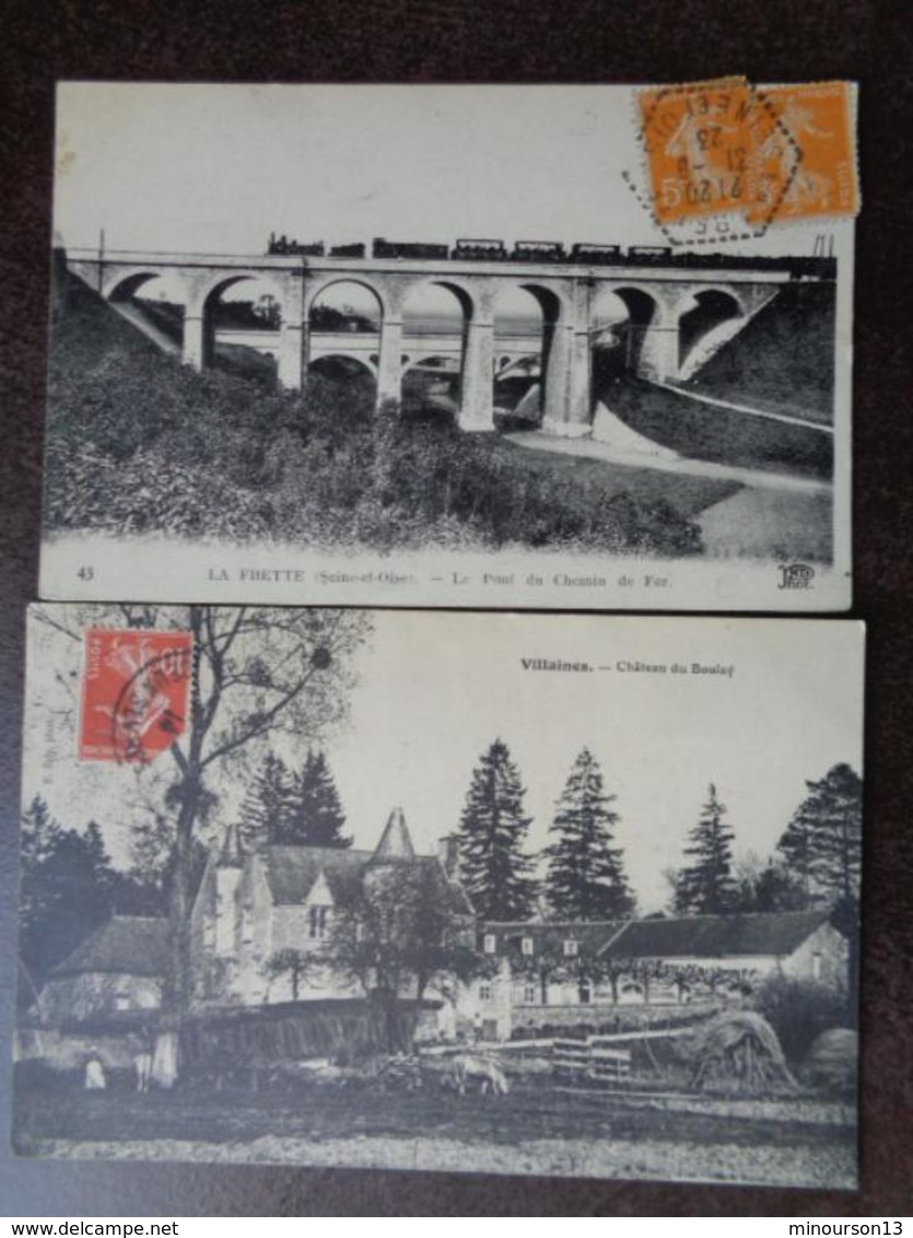 LOT DE 40 CPA DIVERSES FRANCE, TOUTES EN PHOTOS