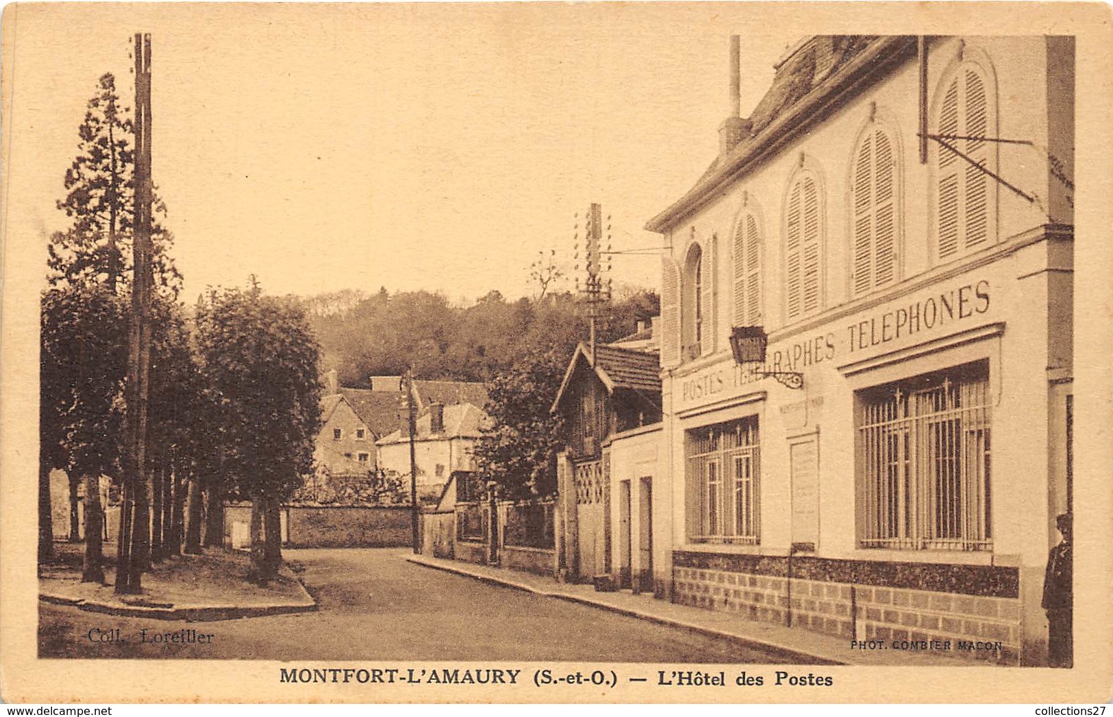 78-MONTFORT-L'AMAURY- L'HÔTEL DES POSTES - Montfort L'Amaury
