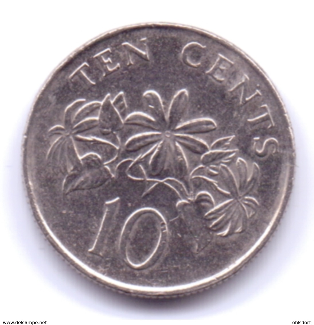 SINGAPORE 2007: 10 Cents, KM 100 - Singapur