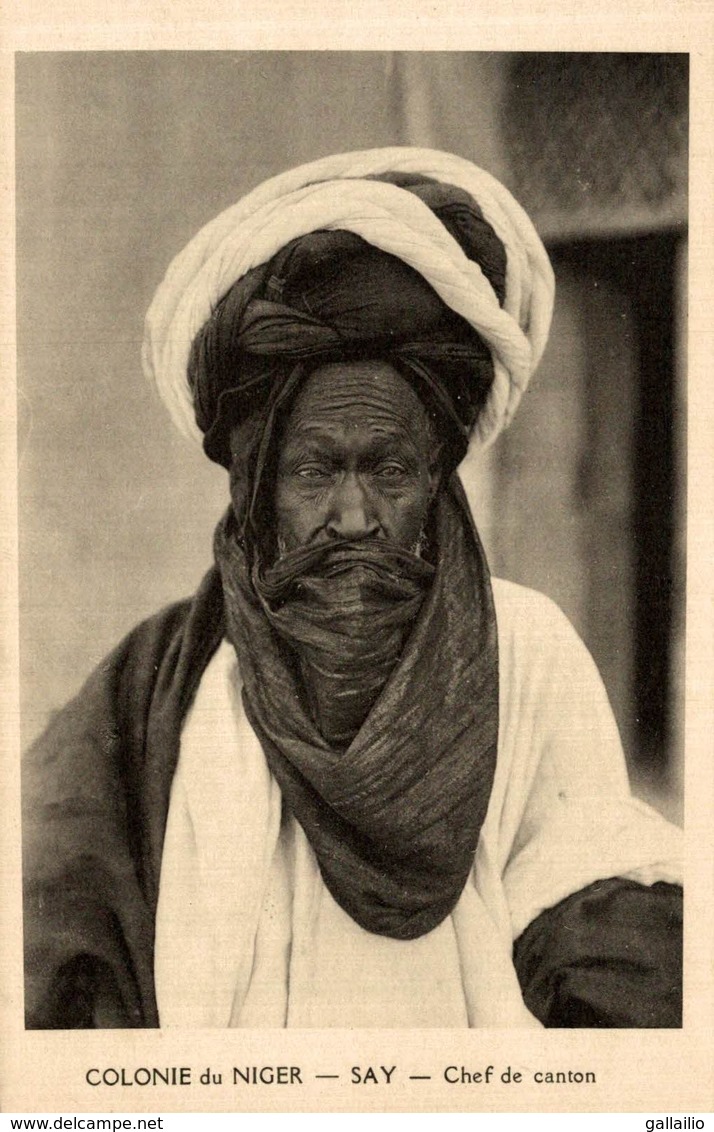 COLONIE DU NIGER SAY CHEF DE CANTON - Niger