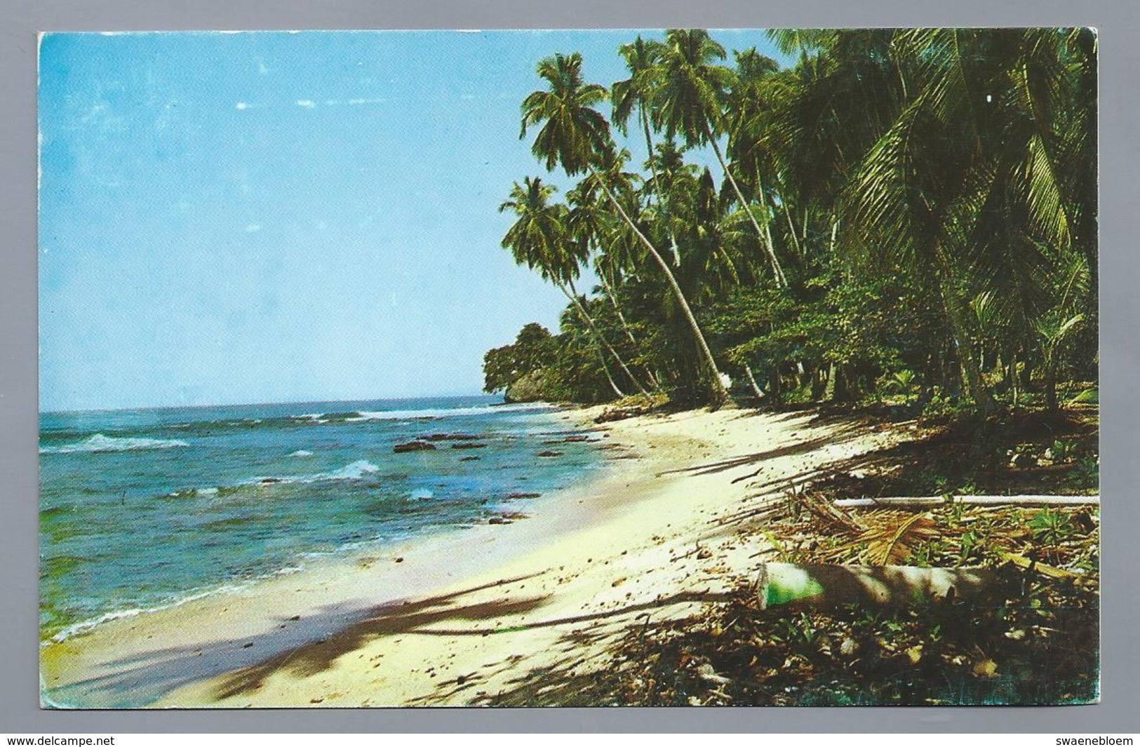 US.- LIMON, COSTA RICA. Beach On The Uvita Island. Playos De La Isla Uvita. - Costa Rica