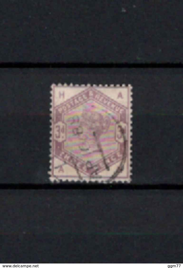 N° 80 TIMBRE GRANDE-BRETAGNE OBLITERE     DE 1887      Cote : 100 € - Used Stamps