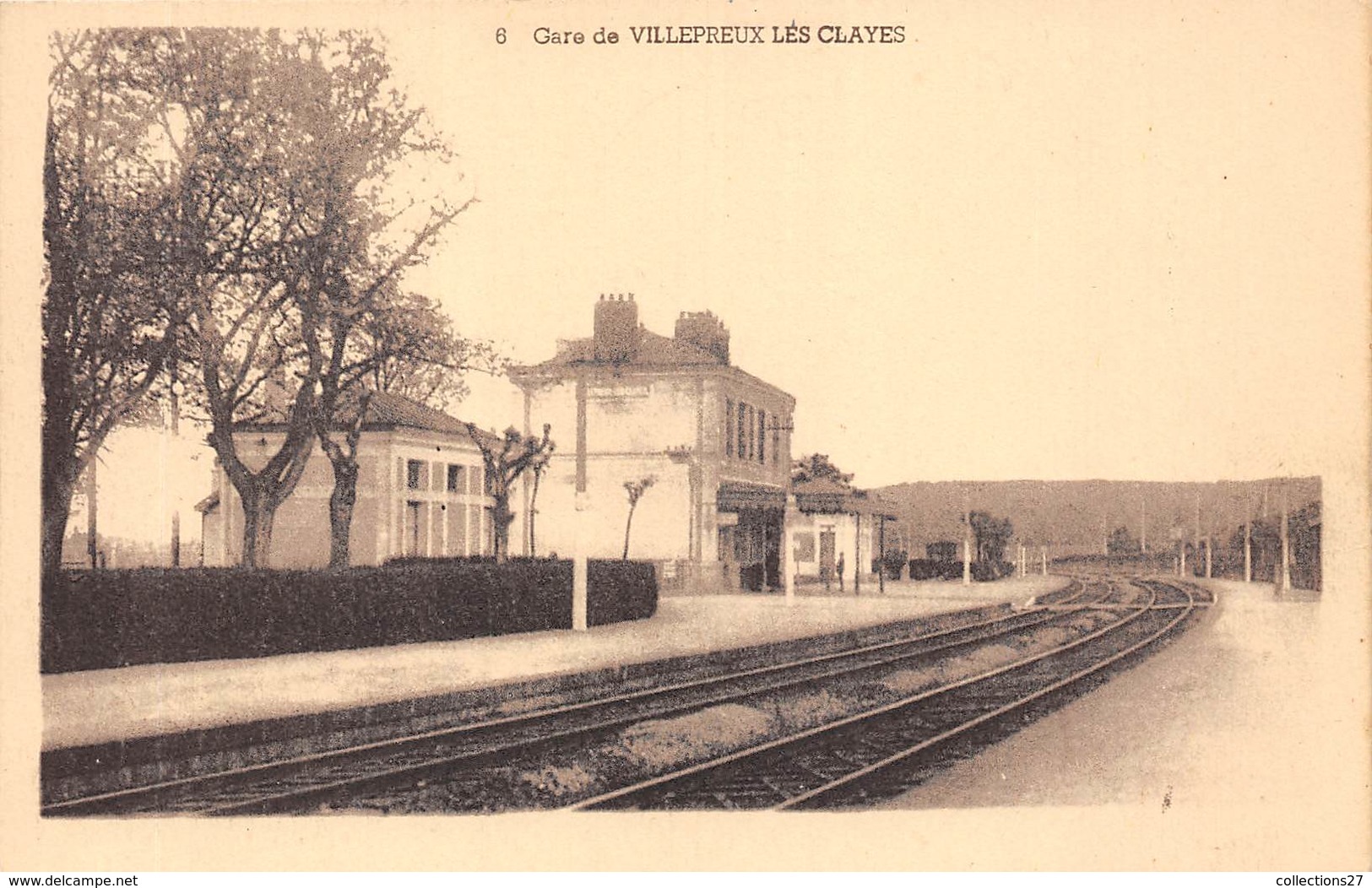 78-VILLEPREUX- LES CLAYES- GARE - Villepreux