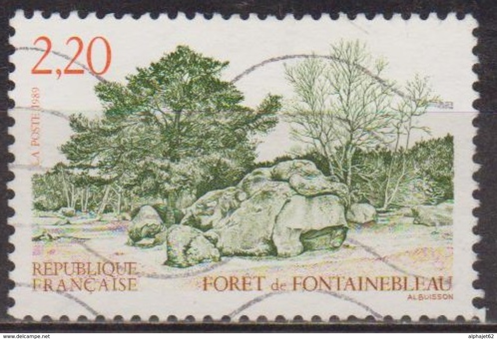 Tourisme - FRANCE - Foret De Fontainebleau - N° 2586 - 1989 - Oblitérés