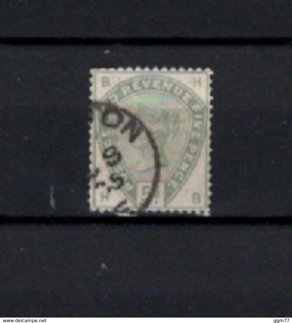 N° 82 TIMBRE GRANDE-BRETAGNE OBLITERE   DE 1883       Cote : 200 € - Used Stamps