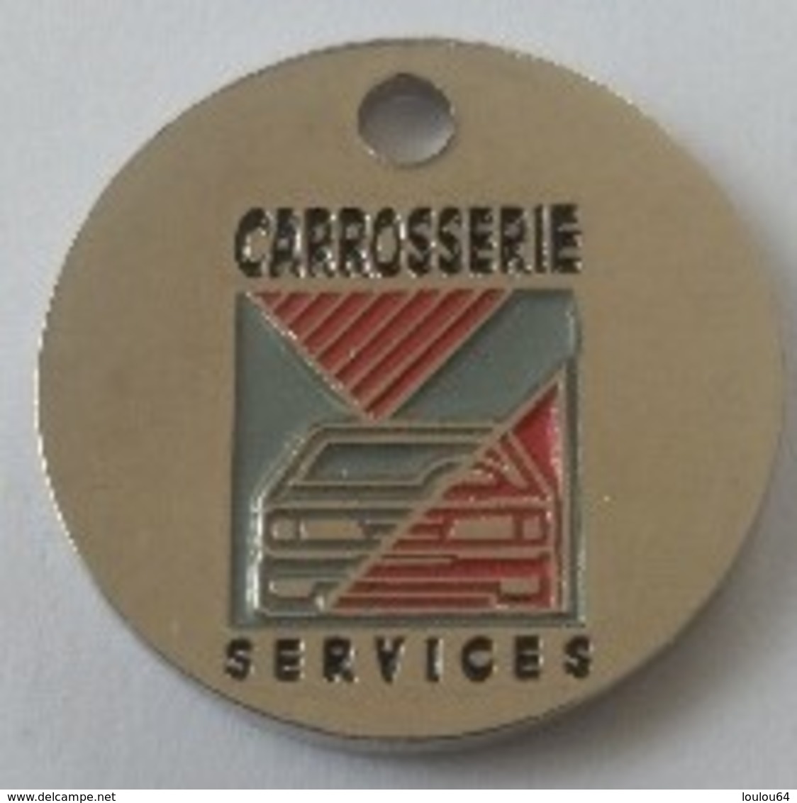 Jeton De Caddie - Automobiles - AUTO REPARATION SERVICES - CARROSSERIE SERVICES - En Métal - NEUF - - Moneda Carro