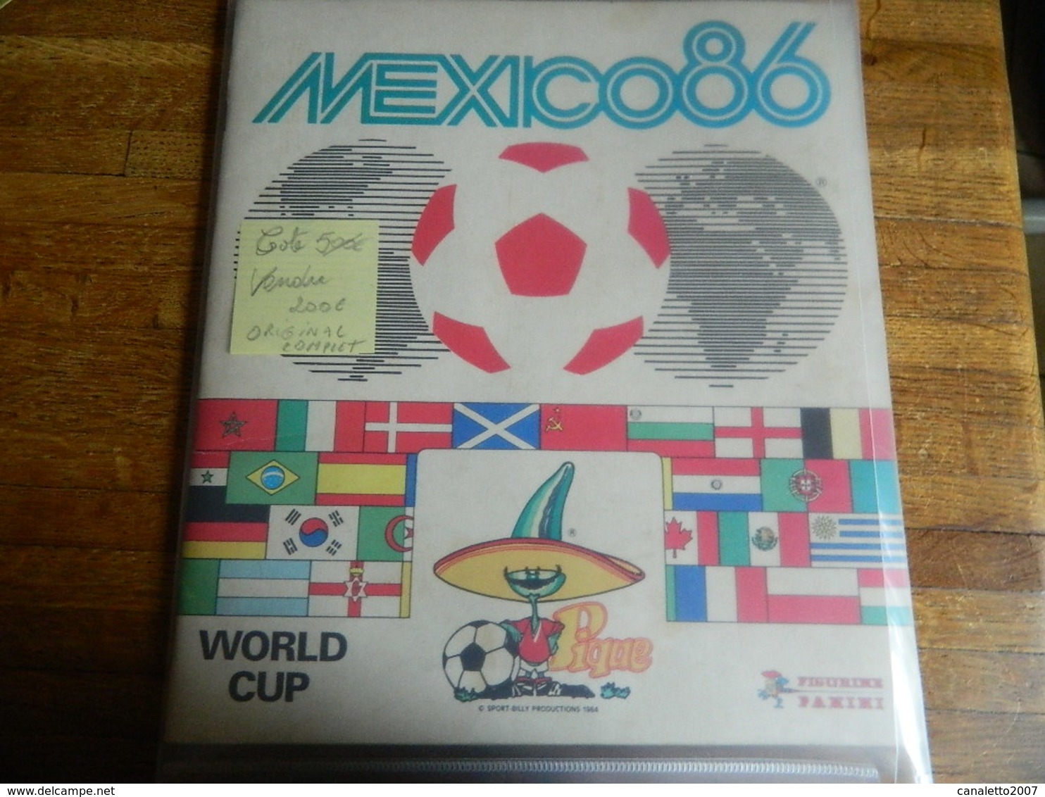 FOOTBALL +PANINI:TRES SUPER ALBUM MEXICO 86 COMPLET ET TRES BEL ETAT-ORIGINAL PAS LE FAC SIMILE-TRES BELLE COTE - Albums & Catalogues