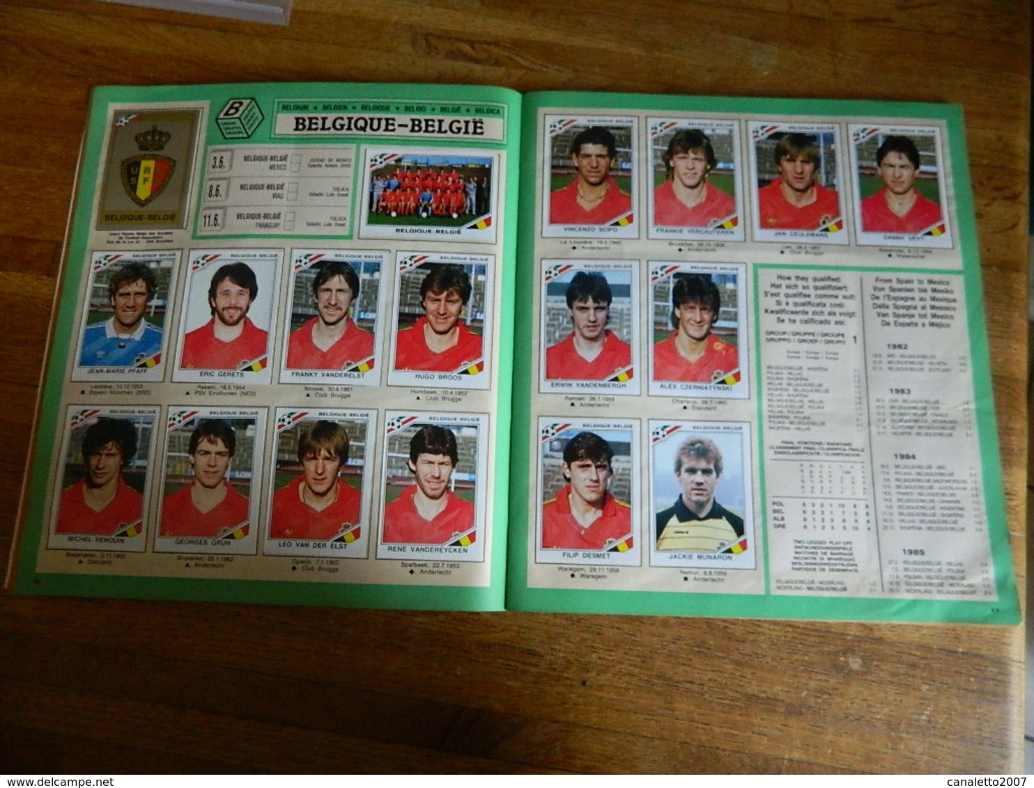 FOOTBALL +PANINI:TRES SUPER ALBUM MEXICO 86 COMPLET ET TRES BEL ETAT-ORIGINAL PAS LE FAC SIMILE-TRES BELLE COTE