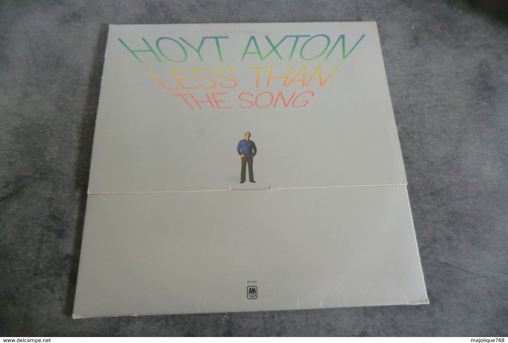 Disque De Hoyt Axton - Less Than The Song - A&M Records - SP 4376 - 1973 - Country & Folk