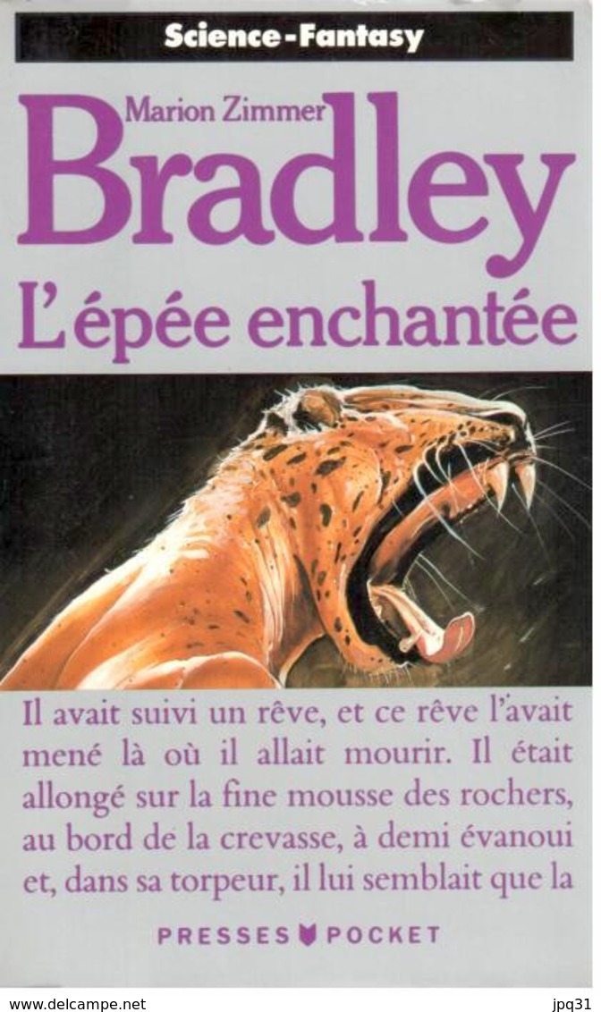 Marion Zimmer Bradley - L’épée Enchantée - Presses Pocket 1990 - Presses Pocket