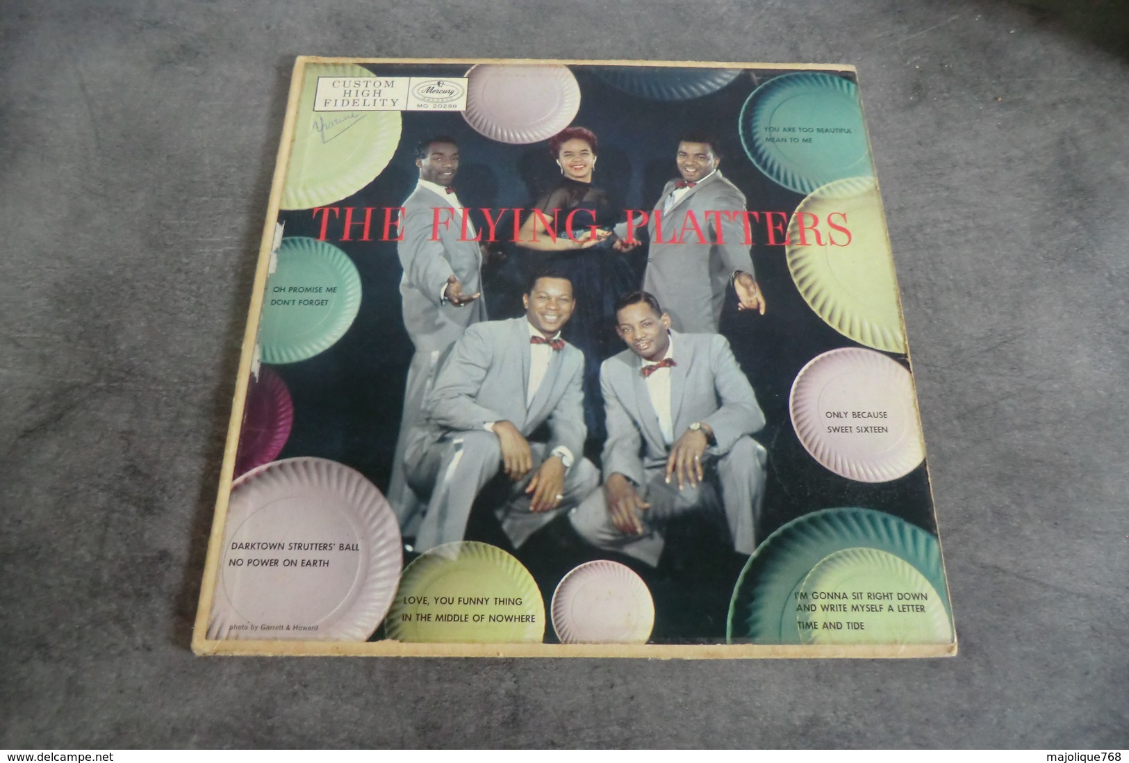 Disque De The Platters - The Flying Platters - Mercury MG 20298 - USA 1957 - - Soul - R&B